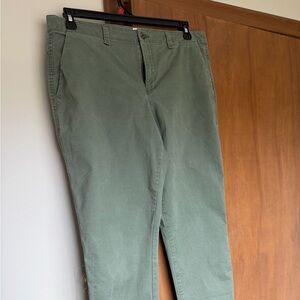 GAP Sage Green Casual Trousers